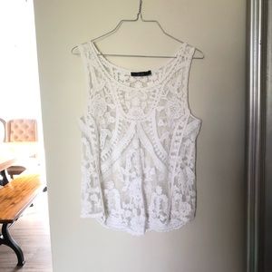 Boho lace top